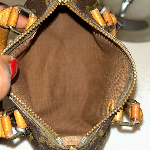 LOUIS VUITTON Monogram Mini Speedy Hand Bag 2way M41534 LV Auth 75479 - Picture 13 of 14